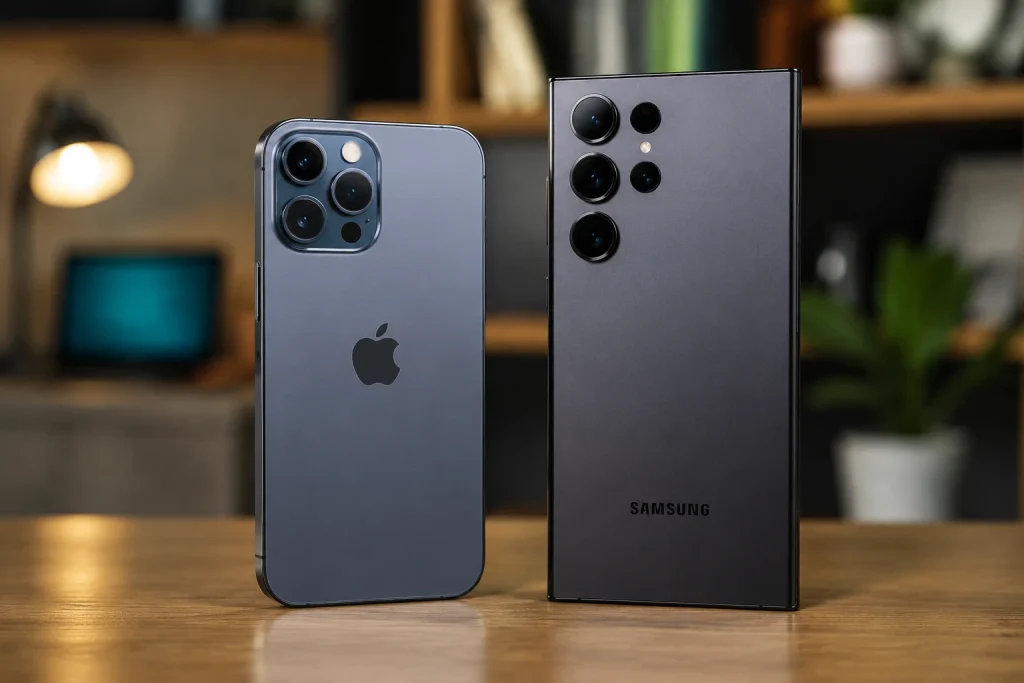 تفاوت آیفون و سامسونگ؛ کدام گوشی بهتر است؟ مقایسه کامل iPhone و Samsung